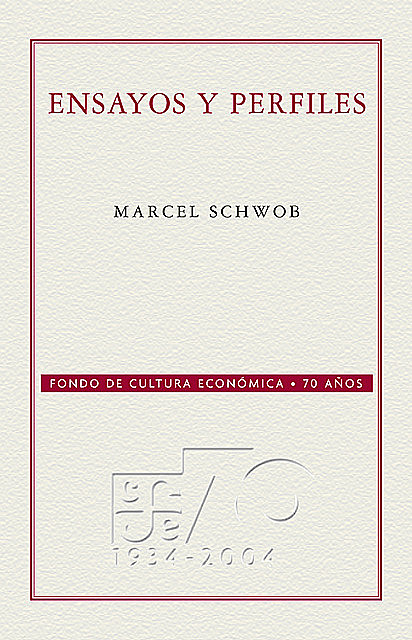 Ensayos y perfiles, Marcel Schowb