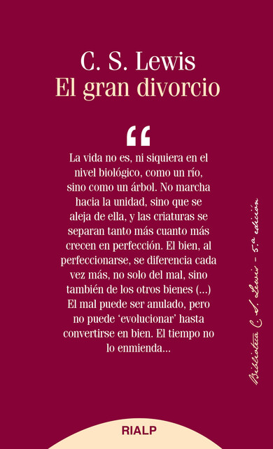 El gran divorcio, Clive Staples Lewis