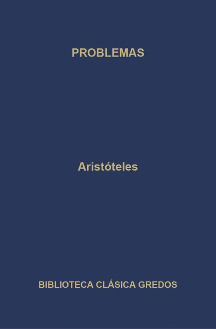 Problemas, Aristoteles