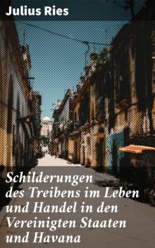 Schilderungen des Treibens im Leben und Handel in den Vereinigten Staaten und Havana, Julius Ries