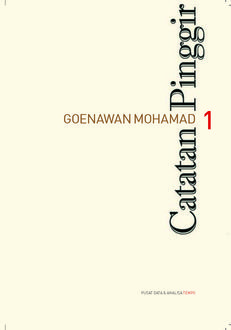 Catatan Pinggir I, Goenawan Mohamad