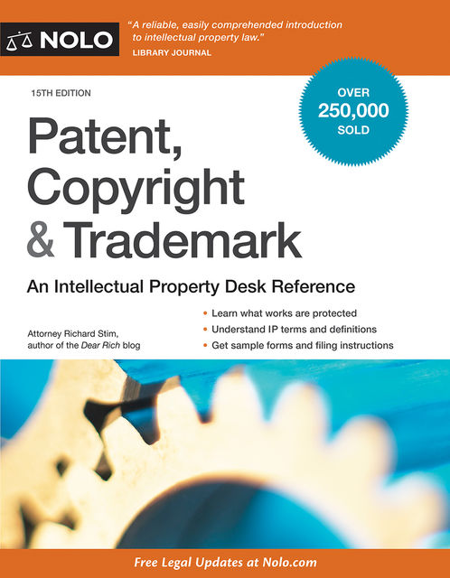 Patent, Copyright & Trademark, Richard Stim