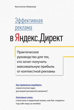 Эффективная реклама в Яндекс.Директ, Константин Живенков