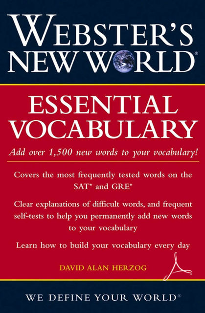 Webster's New World Essential Vocabulary, David A.Herzog