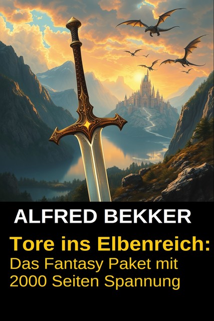 Tore ins Elbenreich: Das Fantasy Sommer Paket 2021 – 2000 Seiten Spannung, Alfred Bekker