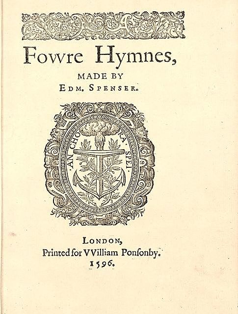 Four Hymnes, Edmund Spenser