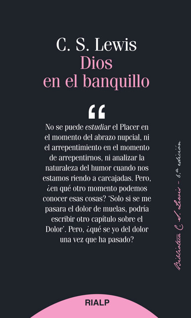 Dios en el banquillo, Clive Staples Lewis