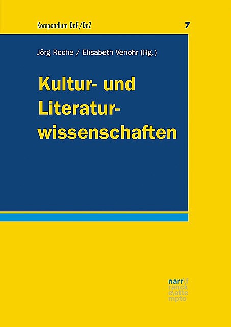 Kultur- und Literaturwissenschaften, Jörg Roche, Elisabeth Venohr