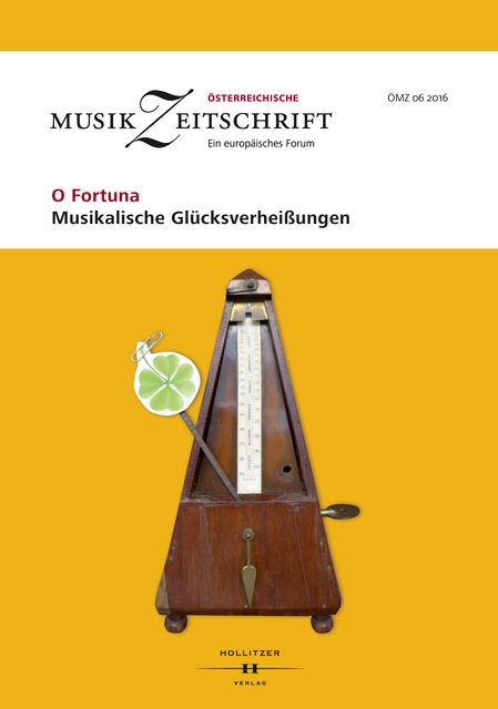 O Fortuna – Musikalische Glücksverheißungen, Europäische Musikforschungsvereinigung Wien