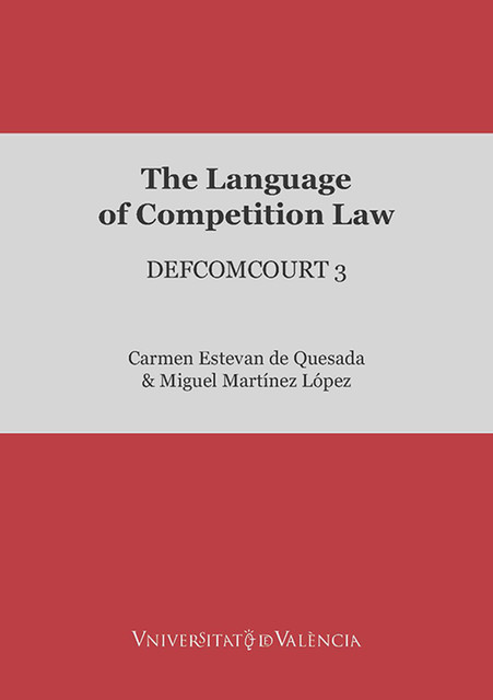 The Language of Competition Law, AAVV