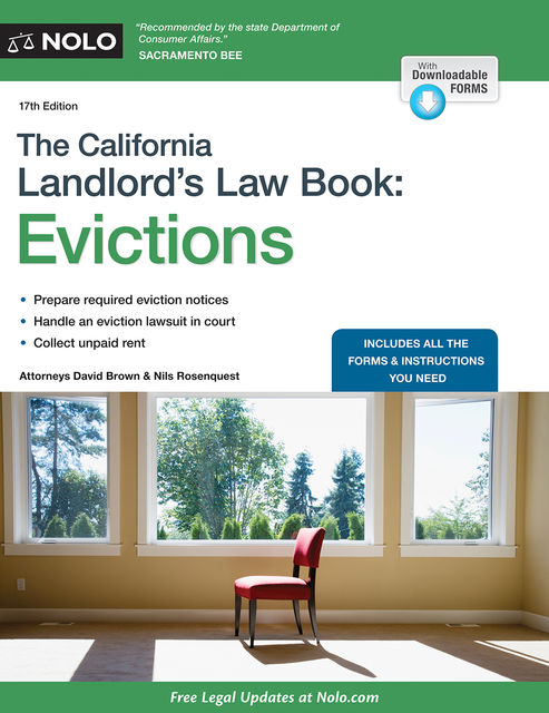 California Landlord's Law Book, The, David Brown, Nils Rosenquest