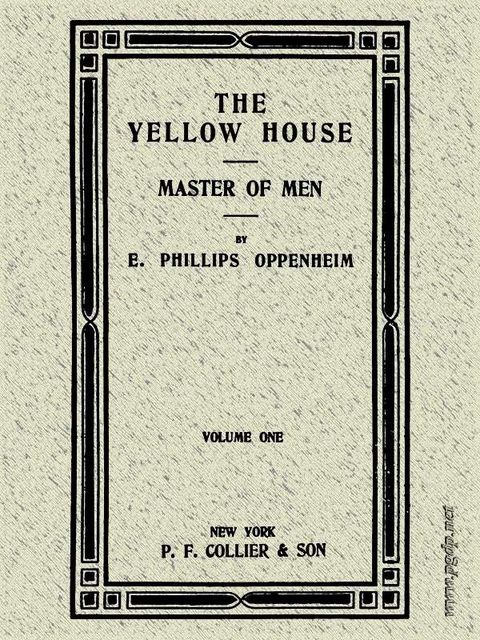 Master of Men, E. Phillips Oppenheim