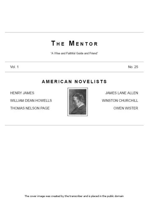 The Mentor, Vol. 1, No. 25, American Novelists, Hamilton Wright Mabie