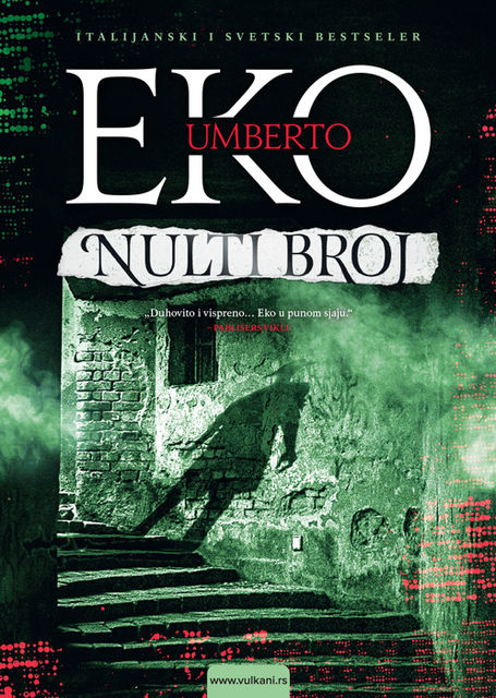 Nulti broj, Umberto Eco