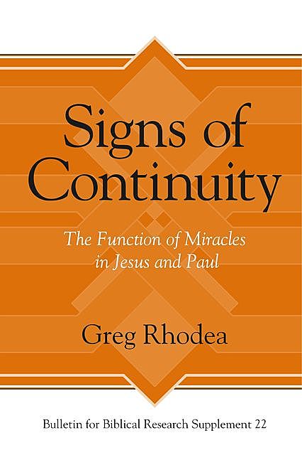 Signs of Continuity, Greg Rhodea