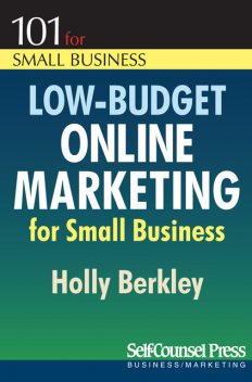 Low-Budget Online Marketing, Holly Berkley