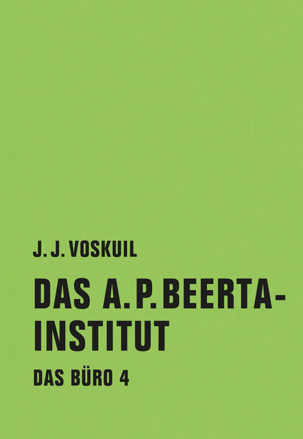 Das A.P. Beerta-Institut, J.J. Voskuil