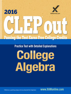 CLEP College Algebra, Sharon Wynne