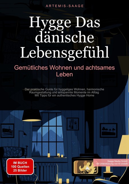 Hygge – Das dänische Lebensgefühl: Gemütliches Wohnen und achtsames Leben, Artemis Saage