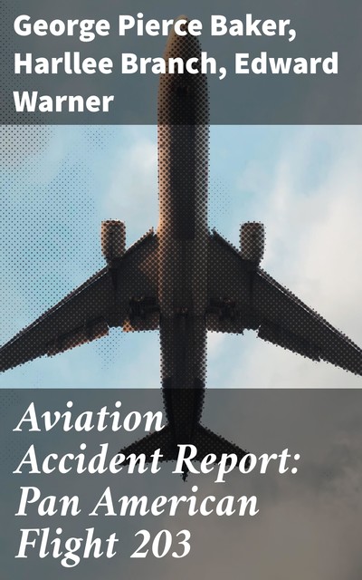 Aviation Accident Report: Pan American Flight 203, George Pierce Baker, Edward Warner, Harllee Branch
