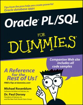 Oracle PL / SQL For Dummies, Michael Rosenblum, Paul Dorsey