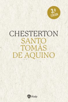 Santo Tomás de Aquino, G.K. Chesterton