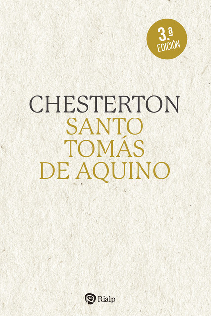Santo Tomás de Aquino, G.K. Chesterton