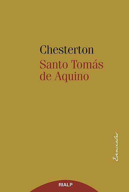 Santo Tomás de Aquino, G.K. Chesterton