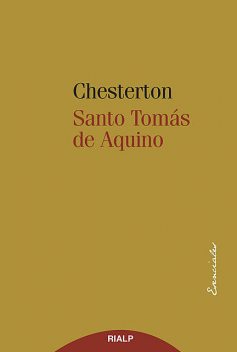 Santo Tomás de Aquino, G.K. Chesterton