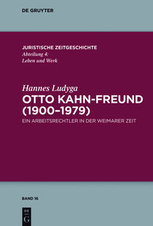 Otto Kahn-Freund (1900–1979), Hannes Ludyga