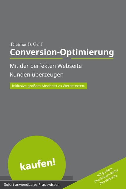 Conversion-Optimierung, Dietmar B. Golf