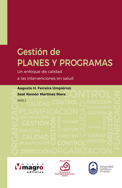 Gestión de planes y programas, Augusto H. Ferreira Umpiérrez, José Ramón Martínez Riera