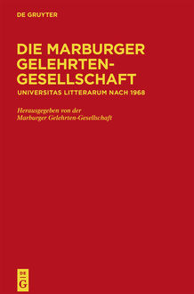 Die Marburger Gelehrten-Gesellschaft, Walter de Gruyter