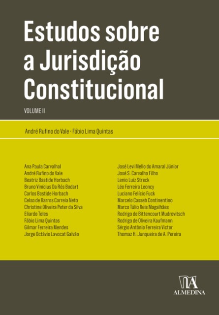 Estudos sobre a Jurisdição Constitucional – Vol II, André Rufino do Vale