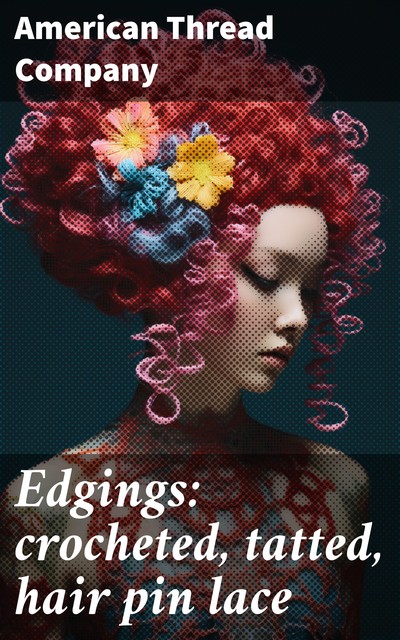 Edgings: crocheted, tatted, hair pin lace, American Thread Company