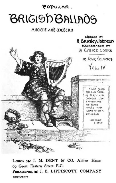 Popular British Ballads, Ancient and Modern, Vol. 4 (of 4), R. Brimley Johnson