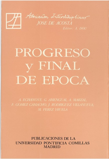 Progreso y final de época, Alberto DOU