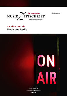 on air – on sale. Musik und Radio, Europäische Musikforschungsvereinigung Wien