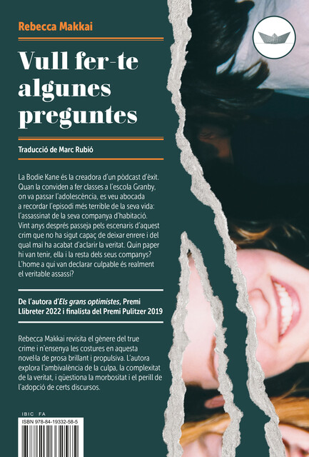 Vull fer-te algunes preguntes, Rebecca Makkai