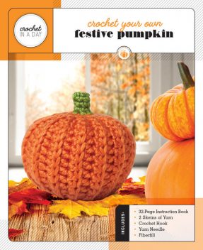 Crochet Your Own Festive Pumpkin, Katalin Galusz