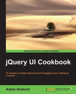 jQuery UI Cookbook, Adam Boduch
