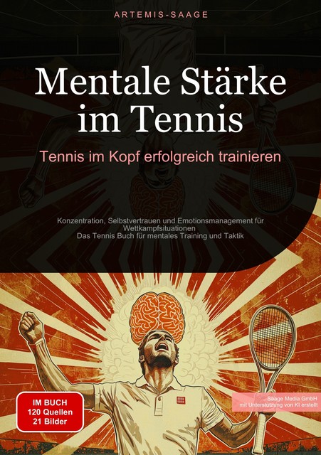 Mentale Stärke im Tennis: Tennis im Kopf erfolgreich trainieren, Artemis Saage