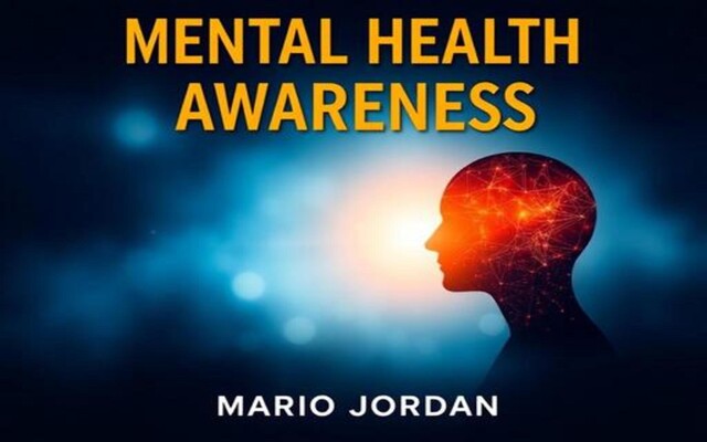Mental Health Awareness, Mario Jordan