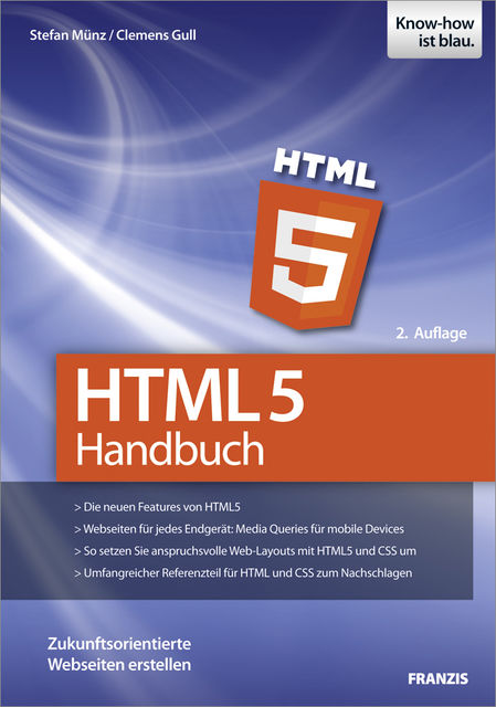 HTML5 Handbuch, Clemens Gull, Stefan Münz