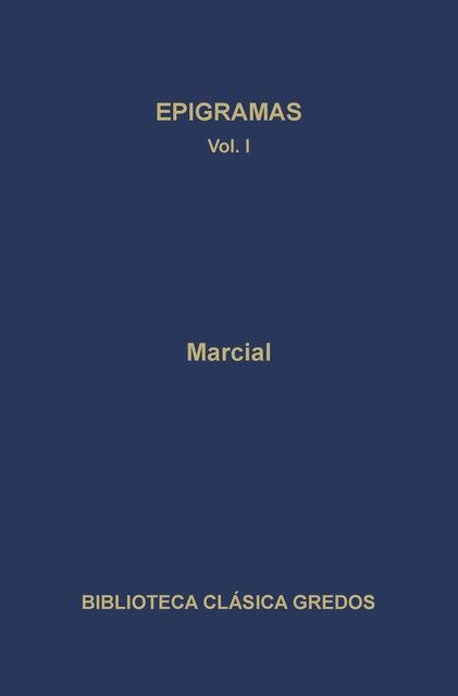 Epigramas I, Marcial