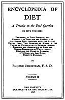 Encyclopedia of Diet Vol. 2 (of 5), Eugene Christian