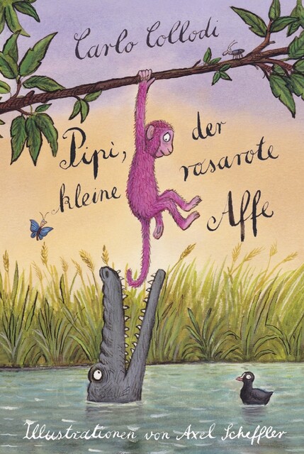Pipi, der kleine rosarote Affe, Carlo Collodi