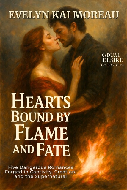 Hearts Bound by Flame and Fate, Evelyn Moreau