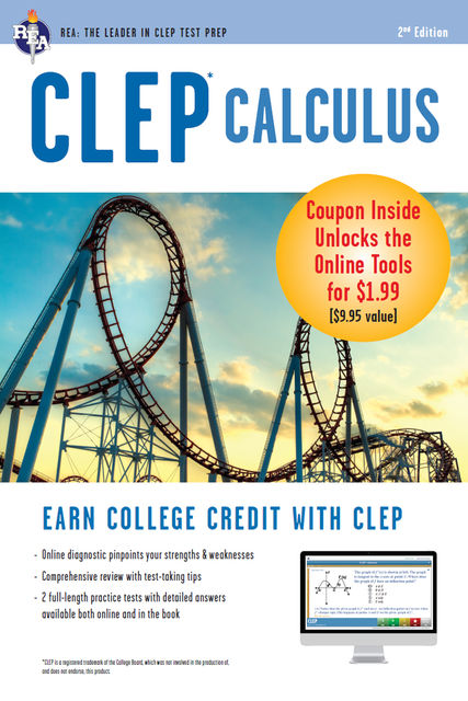 CLEP Calculus Book + Online, Mel Friedman, Gregory Hill