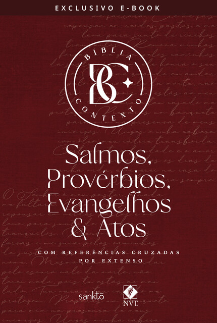 Bíblia Contexto – Salmos & Provérbios, Evangelhos & Atos, Maquinaria Sankto Editorial
